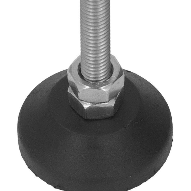 2pcs Leveling Mount M6 Thread Foot Pad Furniture Leveler Feet