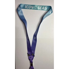 Royal Caribbean,  Icon of the Seas Lanyard Inaugural Sailing 2024  And Pin