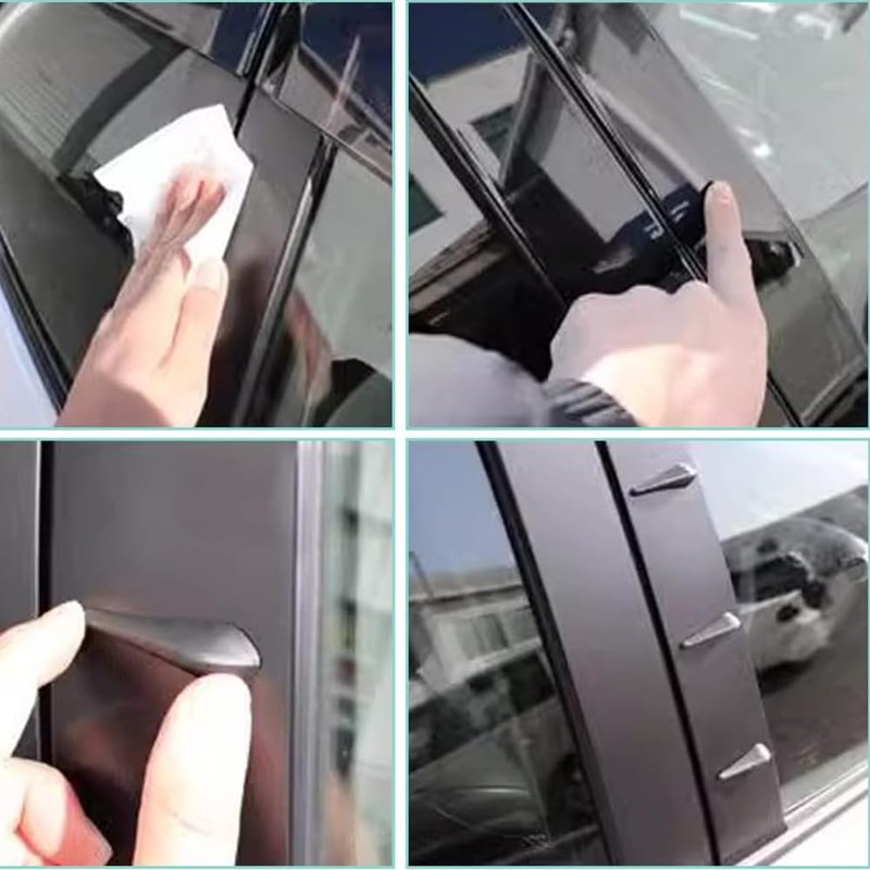 YIBOOOM Vortex Generator Set of 12 Anti-Scratch Guard Door Edge
