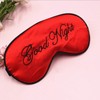 Silk Sleep Mask Eye Mask Blindfold Blindfold Adjustable Strap Sleeping