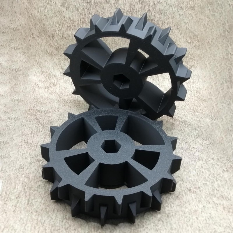 ULEIVA Replacement Drive Wheels Wheel Compatible with Bosch Indego 300