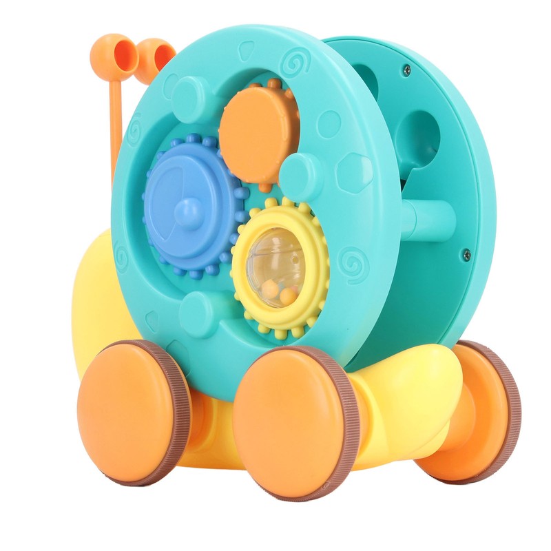Crawling Snail Musical Toy Sound Lights Improve Coordination Walking Snail