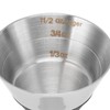 Cocktail Jigger Double Sided Stainless Steel Shot Measure Jigger with