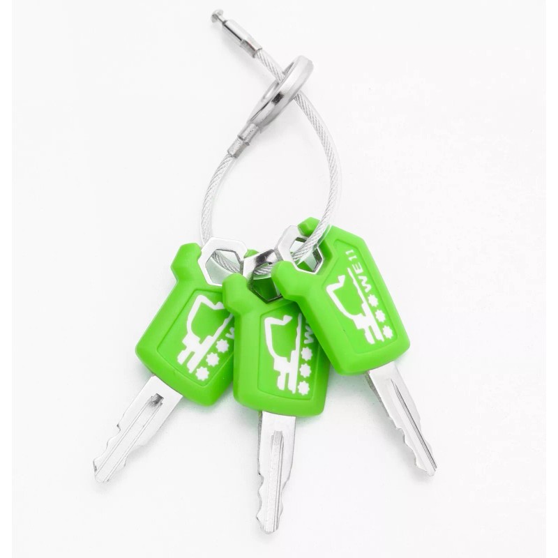 MOUNTPARTS 9 CAT 5P8500 Keys Caterpillar Heavy Equipment Keys With