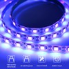 iNextStation USB UV Black LED Light Strip, 2M/6.6ft 5V SMD5050