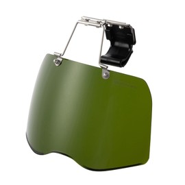 Toyo Safety No. 1430-3G Helmet Mount Shield for Dust Protection and Welding Peripheral Work