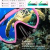 EMSINA Dry Snorkel Set,Panoramic Wide View,Anti-Fog Scuba Diving Mask,Professional Snorkeling