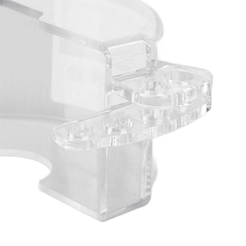 Gate Valve Lockout Transparent 4 Hole Protective Valve Handle Lockout