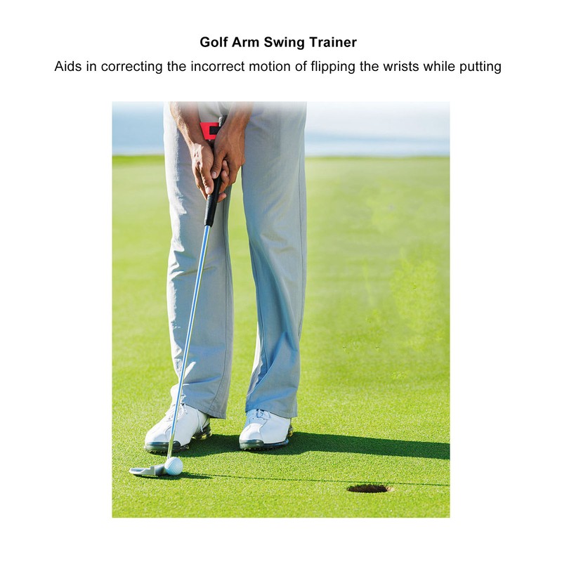 Golf Arm Swing Trainer Wristband EVA Putting Training Aid Golf