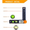 Rainyb Digital Angle Finder Tool, 5 inch Pocket Protractor, 0-360