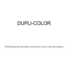 Dupli-Color CDE1604 Engine Paint with Ceramic, Universal Gold, 12 Ounce, 1 (Non-Carb Compliant)