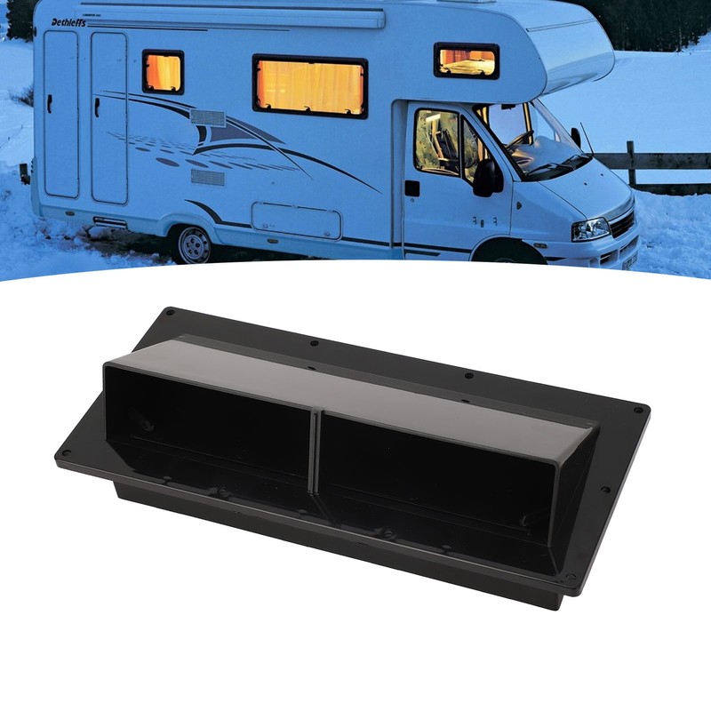 Exhaust Ventilation Cover ABS Automatic Wind Proof Damper Lockable Range