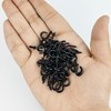 100 Pcs Ceiling Hooks, 1/2 Inch Small Screw Hooks Cup