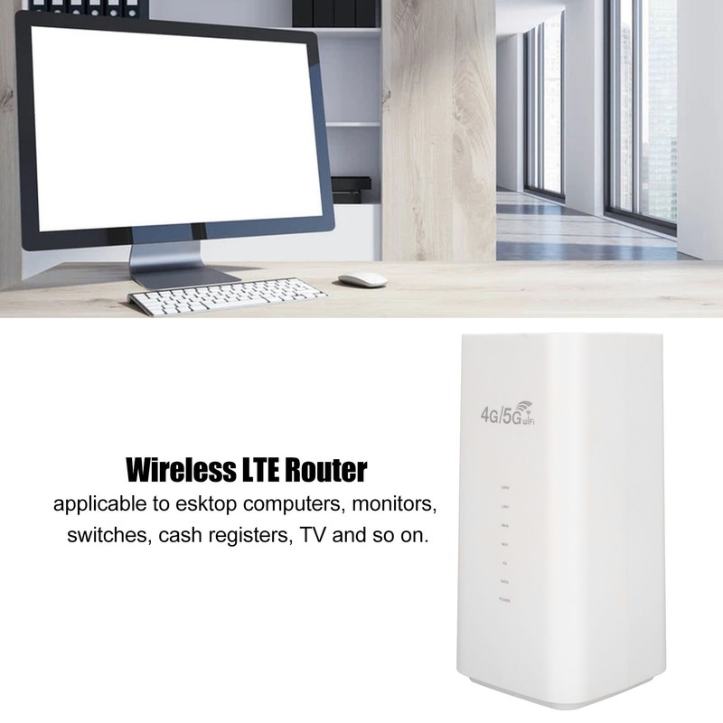 4G WiFi Router 300Mbps SIM Card Slot Support 32 Users