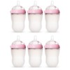 Comotomo Natural Feel 8oz. Bottle 6 Pack - Pink