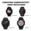 ANCOOL Compatible with Garmin Instinct Band, Soft Silicone Sport Watch