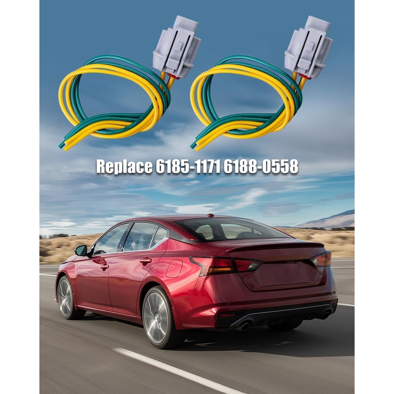 Radiator Cooling Fan Wiring Harness Side Connector Plug Fit for