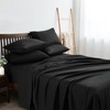 LINENLINE Full Sheet Set, Rayon Derived from Bamboo, 6pcs Cooling