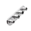 4 Port Aluminum Firewall Heater and A/C Bulkhead Inline