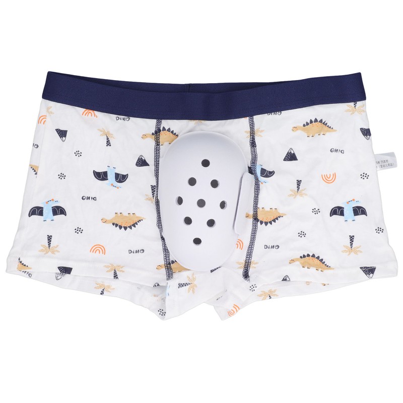 Circumcision Underwear for Kids PTE Protective Cover Anti Extrusion Dinosaur