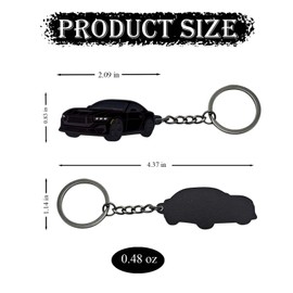 BENDCOKO Car Keychain Compatible with Ford Mustang,Metal Key Chain,For Mustang GT Key chain, Enamel Keychain