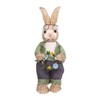 Artificial Simulated Straw Bunny Cute Easter Straw Rabbit Figurines Easter