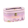 VOTUM Train Case Paris - Travel Cosmetic Bag Organizer -