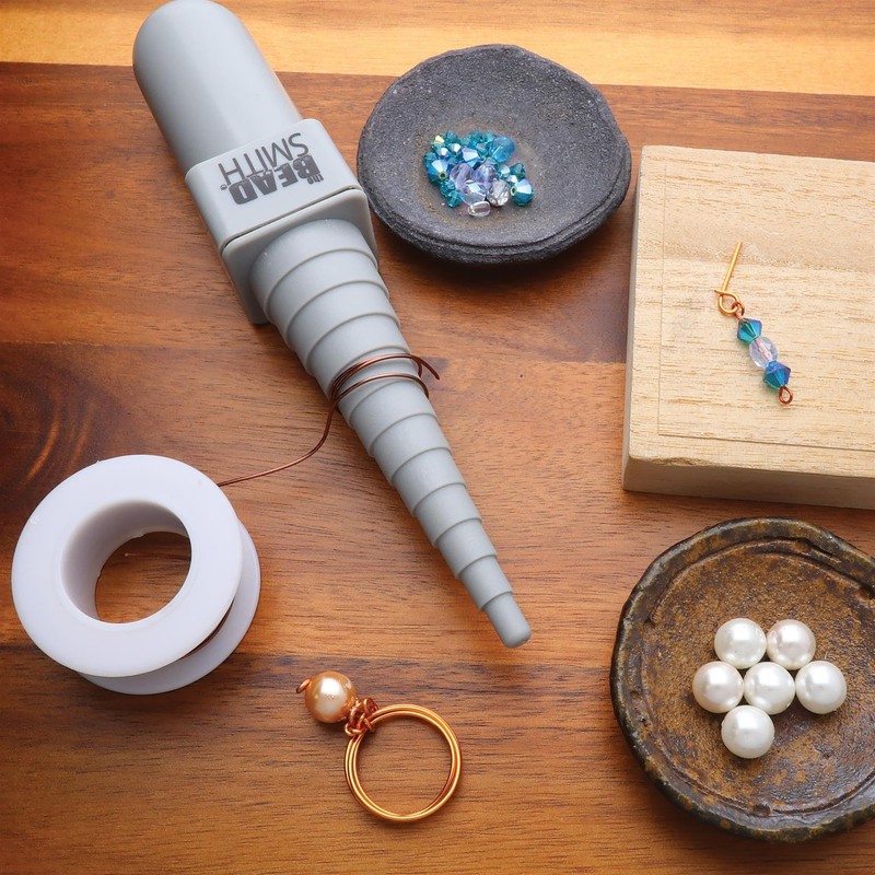 The Beadsmith Stepped Round Mandrel – Plastic Wire Wrap Tool
