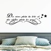 Wall Sticker Quote Black | Wall Decoration | Waterproof/Removable –