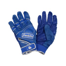 Asuraku Franklin PowerSTRAP-CHROME fra19ss Baseball Batting Gloves, Natural Leather, Power Strap, Chrome