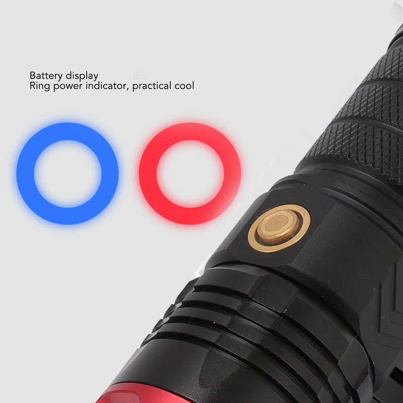 Outdoor Flashlight Professional White Laser High Brightness Waterproof Long Range