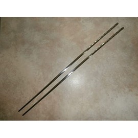 1 pair of high quality stainless steel extra long chopsticks 14"