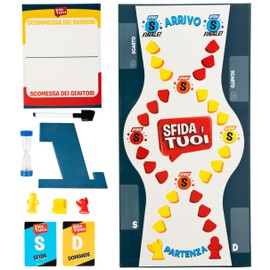 SPIN MASTER GAMES Verlag Spiele, Challenge I Toii, the Last Thing, The Classic Quiz Board Game for Families, a Challenge for Children Against Parents, Ages 8 and Up