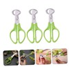 GRIRIW Cooking Scissors for Kitchen Quail Egg Shears 3-piece Set
