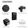 SORCEDAS Portable Wardrobe Closet Storage Organizer Metal Hanging Rack Non-Woven