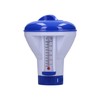 Chlorine Dosing Float with Thermometer, Chemical Dispenser Chlorine Tablets for