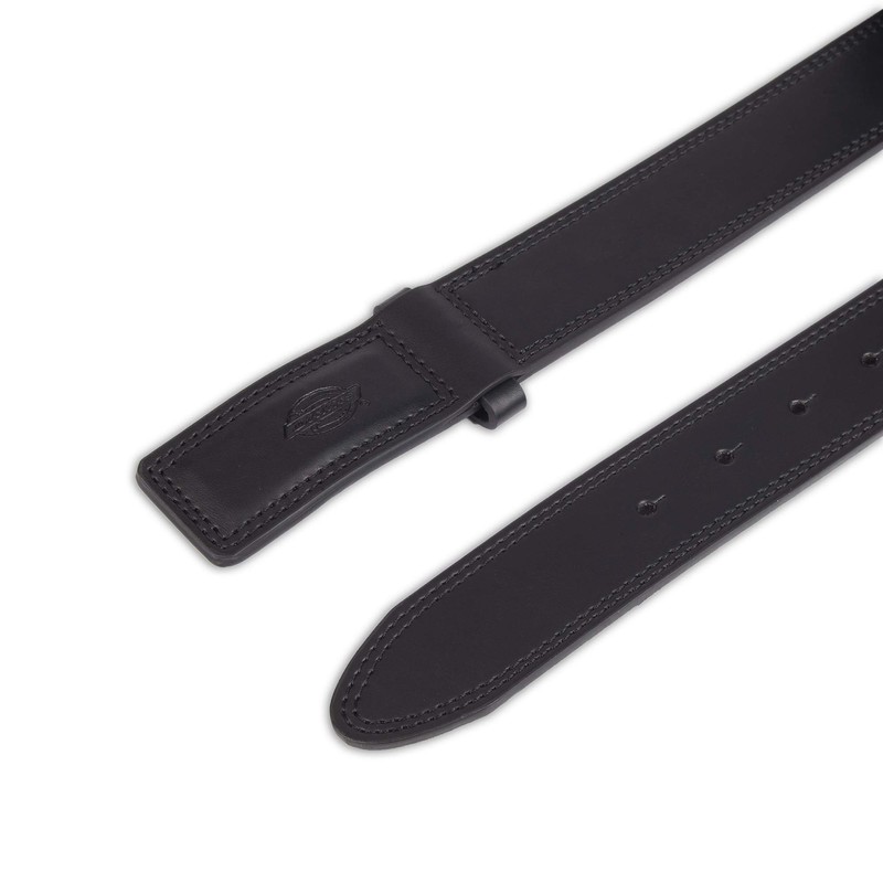 Dickies Cinturón mecánico de piel para hombre, Negro -, S