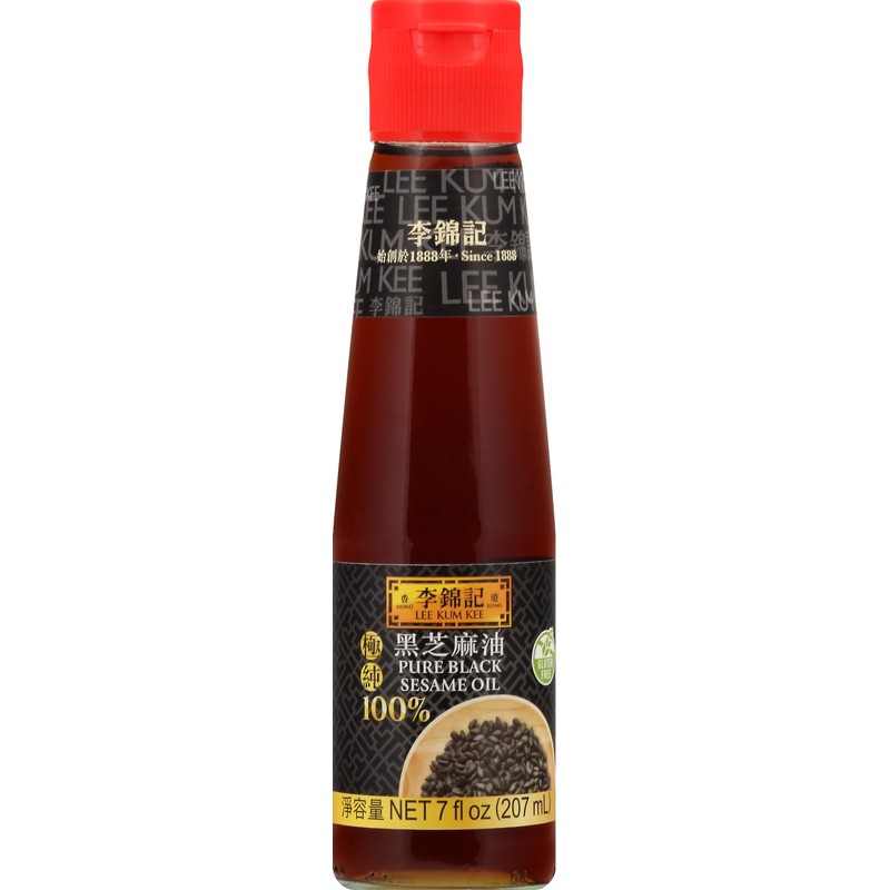 Lee Kum Kee, Pure Black Sesame Oil, 7.3 oz
