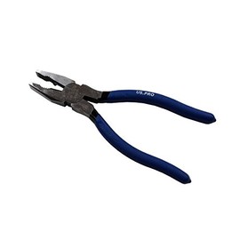 US PRO 8" 200mm 3pc Plier Set, Side Cutter, Long Nose, Combination Pliers