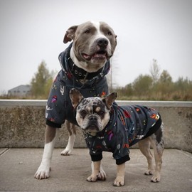 Spark Paws Human Hoodie - Premium Quality, Buttery Soft, Superior Comfort and Fit, Calming Fleece Interior, Suitable for All Styles - Rock and Roll - 2XL