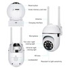 Security Camera Wireless Outdoor Surveillance 1080P HD 2MP 360 Degree