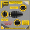 1 x SabreCut SCMGKC Keyless Quick Change Black Phosphate Coated