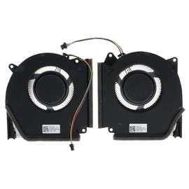 Replacement CPU & GPU Cooling Fan for ASUS ROG Strix G15 Advantage Edition G513QY G713QY FR8A FR9J DFSCL12E16486T 13NR06X0T02011 FR8B FR9K DFSCK22D05883T 13NR06X0T01011 12V