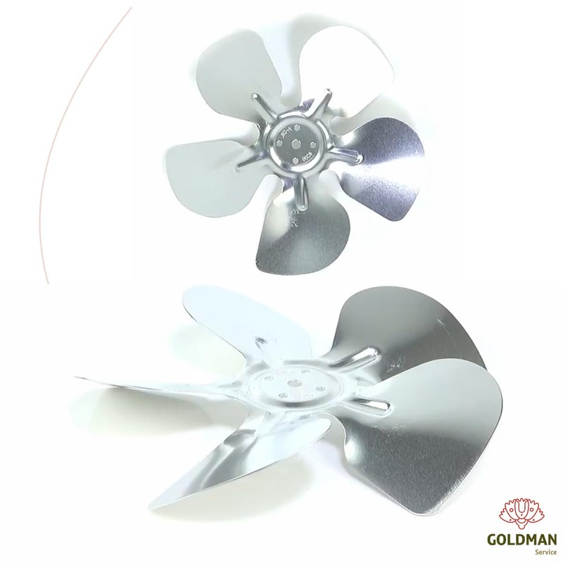 GOLDMAN SERVICE Aluminum Replacement Blades for Fan Motor Bottle Fan