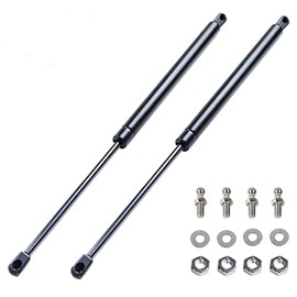 20 inch 60 LB(267N) Lift Support Gas Shocks Struts Hydraulics Piston Lid Stay Springs Rod for Window Cabinet Truck Cap Travel Trailer Bed Heavy Duty Tool Box Lid Top RV