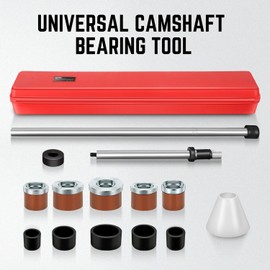 DNA MOTORING Cam Bearing Tool Set for Installation and Removal, Camshaft Bearing Removal Tool Kit Fit Most Domestic and Import Vehicles, w/ 1.125 in to 2.690 inAdapters, TOOLS-00555