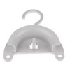 CPAP Hose Holder with Hook Hanger and Suction Cup White