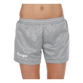 Kempa Damen Core 2.0 Shorts , Grau (dark grau melange) , S
