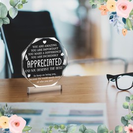 Yinder Appreciation Gifts for Women Thank You Inspirational Gift Office Coworker Gifts Graduation Gift for Friends Classmates Colleague Leaving Job Farewell Gift Teacher Appreciation Keepsake