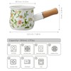 Shoxil Enamel Milk Pot – Small Sauce Pan with Butter